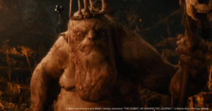 Terry Notary performs the motion capture for The Goblin King in The Hobbit